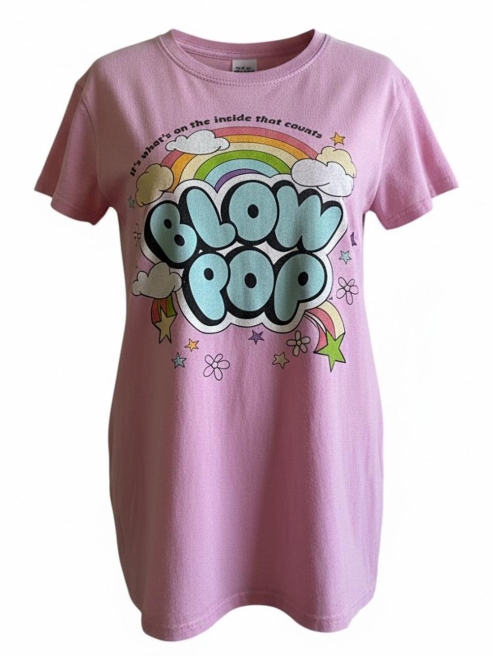 Blow Pop Graphic Tee - Pink Short Sleeve Top